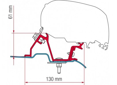 Kit de montage F80S -...