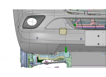 Anneau de remorquage Avant...