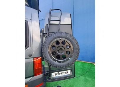 Porte roue avec échelle...