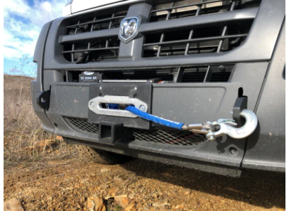 Support de treuil pour Fiat...