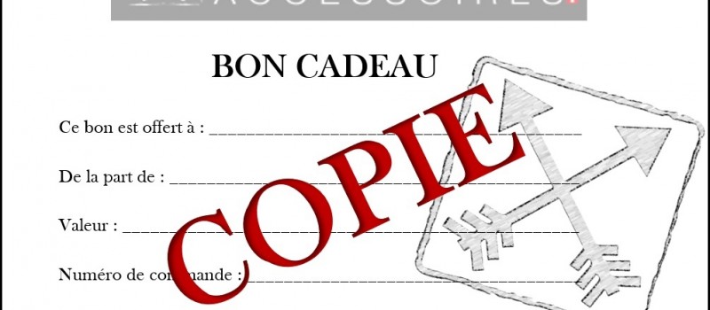 Bons Cadeau - Off Road Accessoires