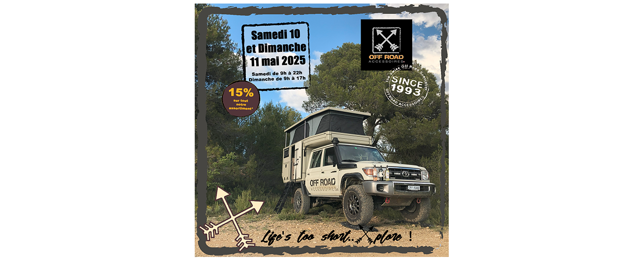 Week-end Portes Ouvertes 10-11 Mai 2025